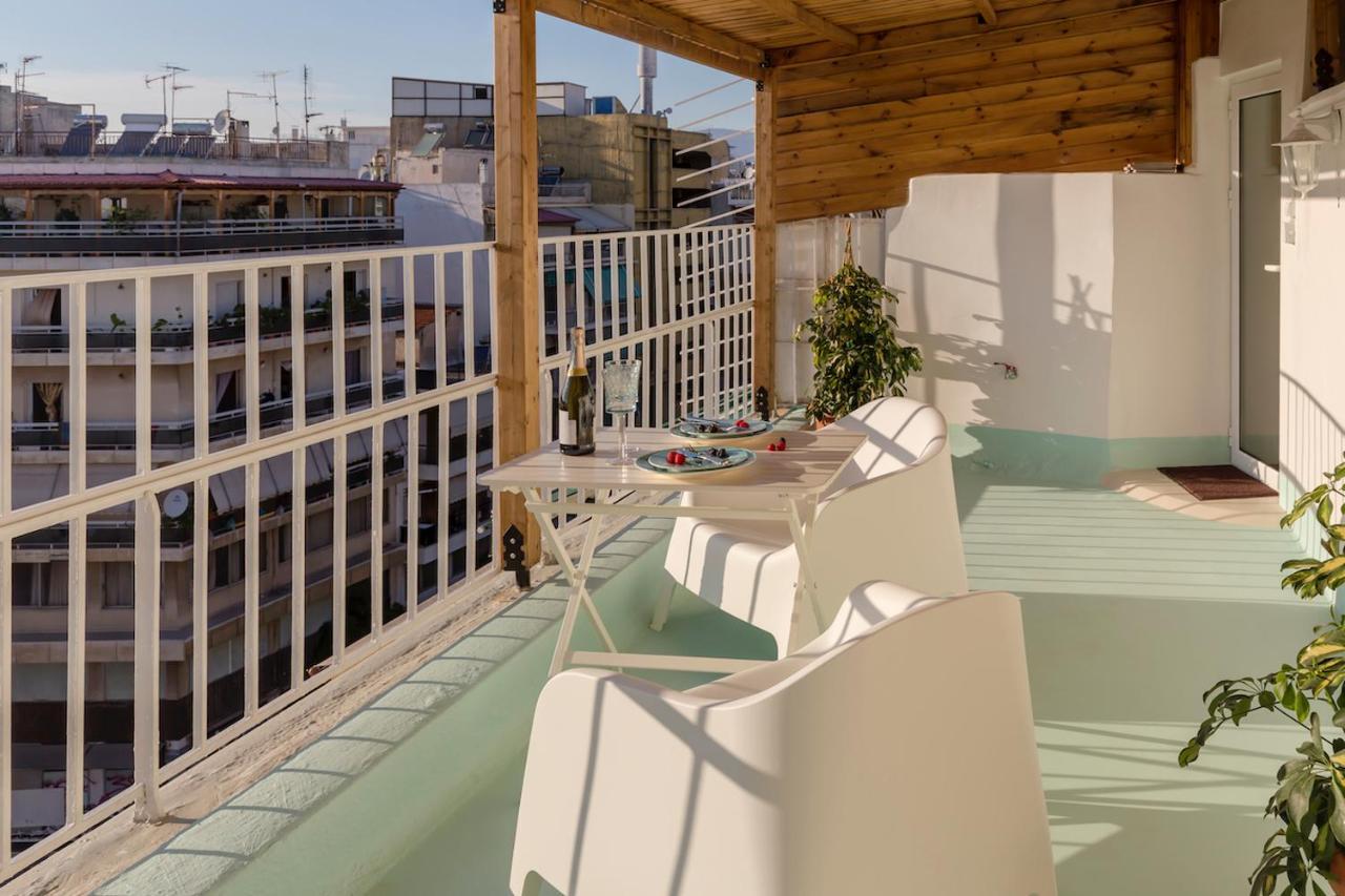 Blue And White Apartment Vipgreece Athens Exterior photo