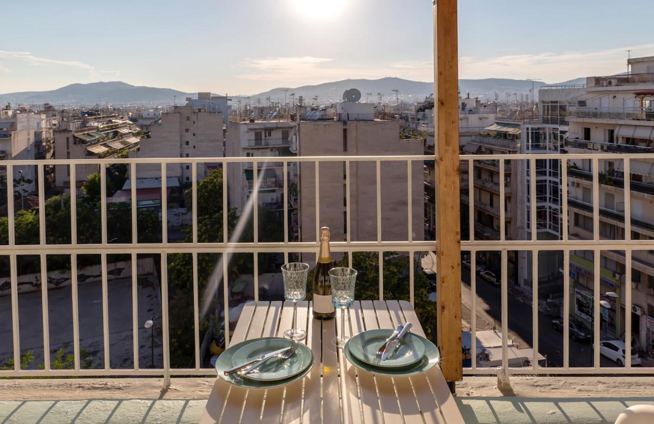 Blue And White Apartment Vipgreece Athens Exterior photo